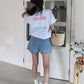 Savage Print Short sleeve Cotton T-shirts