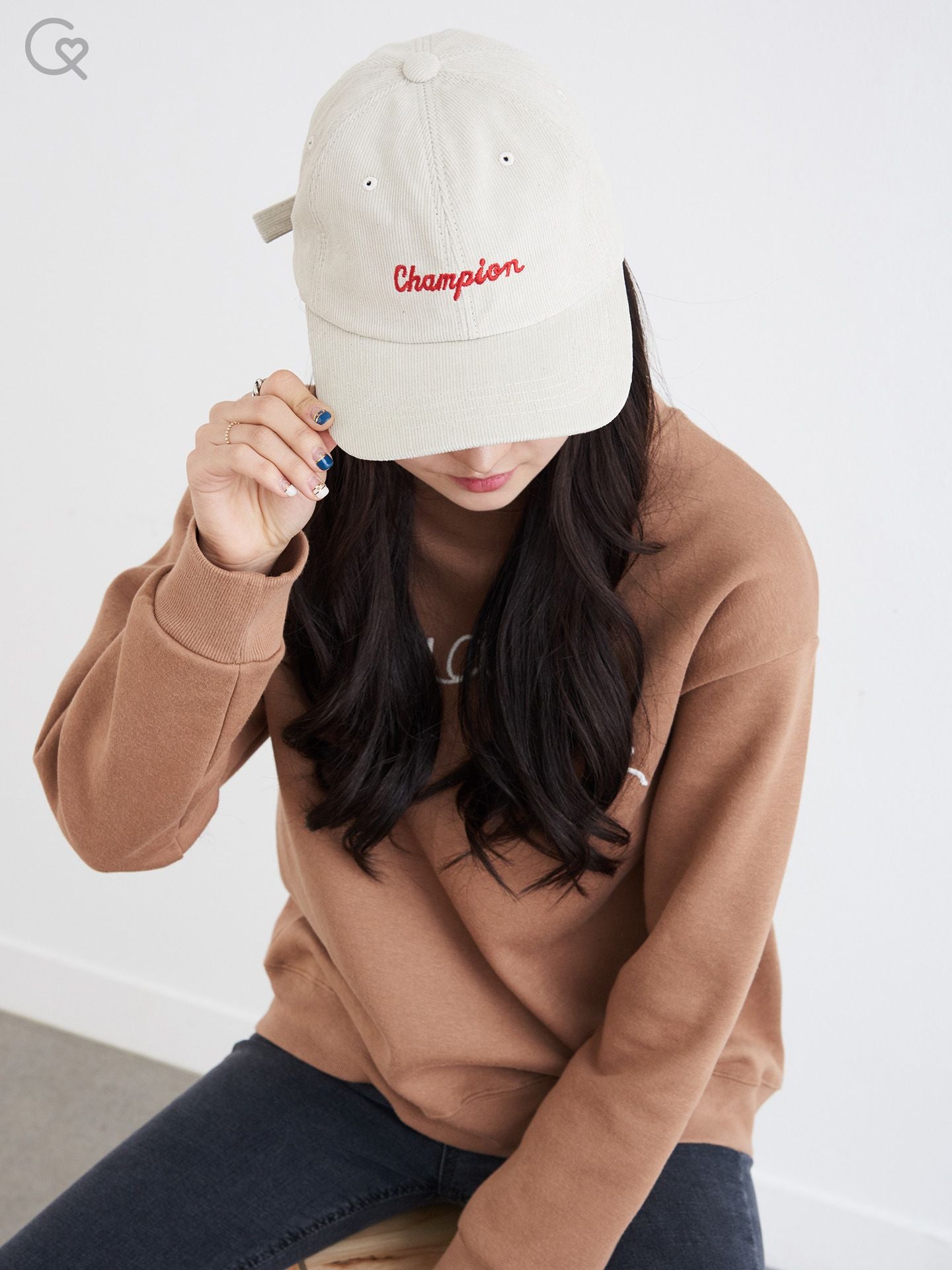 Corduroy Retro Champion EMBROIDERY CAP